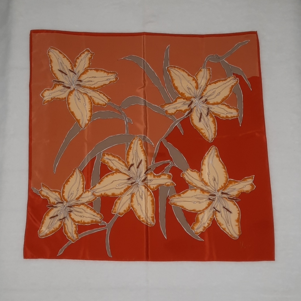 27 inch Vintage Vera Neumann Silk Scarf